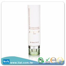 Personal care laminated plastic cosmetic tube for facial foundation cream